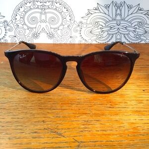 Rayban erika sunglasses frames==rb4171 6315/13==57-18-145==preowned